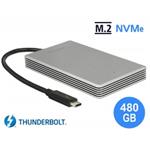 Delock Thunderbolt™ 3 Externe Portable 480 GB SSD M.2 PCIe NVMe 54007