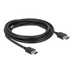 DeLOCK - Ultra High Speed HDMI s kabelem Ethernet - HDMI (M) do HDMI (M) - 3 m - trojnásobně stíněn 85295