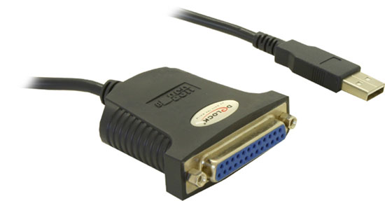 DeLock USB 1.1 parallel adapter - Paralelní adaptér - USB - IEEE 1284 61330