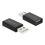 DELOCK, USB 2.0 Adapter Type-A male to Type-A fe 66529