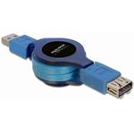 Delock USB 3.0 kabel prodlužující A/A samec/samice délka 1m samonavíjecí 82649