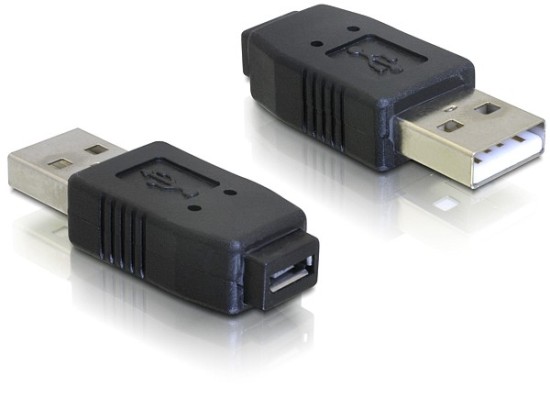 DeLOCK - USB adaptér - USB (M) do Micro-USB Type AB (F) 65029