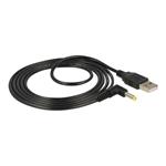 DeLOCK - USB / napájecí kabel - USB (M) do DC jack 4,0 x 1,7 mm (M) pravoúhlý - 5 V - 1.5 m 85544