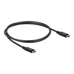 DELOCK, USB4 40 Gbps Coaxial Cable 0.8 m 86979