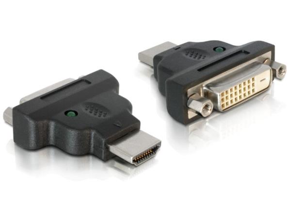 DeLOCK - Video adaptér - HDMI / DVI - DVI-D (F) do HDMI (M) 65020