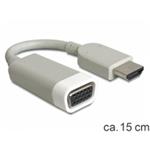 DeLOCK - Video adaptér - HDMI / VGA - HD-15 (VGA) (F) do HDMI (M) - bílá 65469