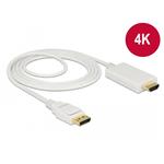 DeLOCK - Video kabel - DisplayPort / HDMI - DisplayPort (M) do HDMI (M) - 2 m - trojnásobně stíněná 83818