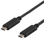 DELTACO kábel USB 3.1 Gen1 Typ C na Typ C 0,5m USBC-1053