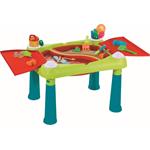 Detský stolík Keter Creative Fun Table tyrkysový / červený 231588