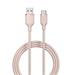 Devia kábel USB-A to USB-C Jelly Series Silicone Cable 1.2m - Pink 6938595386640