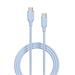 Devia kábel USB-C to USB-C Jelly Series Silicone Cable 1.2m - Blue 6938595386671