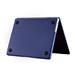 Devia kryt Carbon Fiber Hard Jacket pre Macbook Air 13" 2020 - Peony Blue 6938595361449