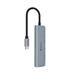 Devia USB-C Hub Leopard Series 5-in-1 EC702 - Deep Gray 6942297108981