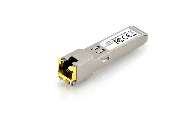 DIGITUS 1.25 Gbps Copper SFP Module, RJ45 10/100/1000Base-T, up to 100 m DN-81005