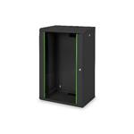 Digitus 20U wall mounting cabinet 998x600x450 mm, color black (RAL 9005) DN-19 20-U-SW