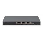 DIGITUS 24 GEporttový L2+ přepínač 4 SFP+ UPLINK 19" DN-80223