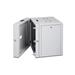 Digitus 9U wall mounting cabinet, double sectioned 509x600x600 mm, color grey (RAL 7035) DN-19 09-U-3