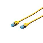 Digitus CAT 5e SF-UTP patch cable, PVC AWG 26/7, length 1 m, color yellow