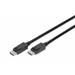 DIGITUS DisplayPort connection cable, DP M/M, 5.0m, w/interlock, Ultra HD 8K, Vers. 1.3/1.4, bl AK-340106-050-S