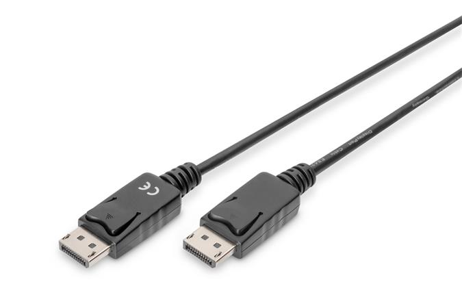 Digitus DisplayPort připojovací kabel 1 m, CU, AWG28, 2x stíněný AK-340103-010-S