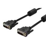 Digitus DVI connection cable, DVI(18+1), 2x ferrit M/M, 3.0m, DVI-D Single Link, bl AK-320100-030-S