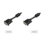 Digitus DVI connection cable, DVI(24+1), 2x ferrit M/M, 10.0m, DVI-D Dual Link, bl AK-320101-100-S