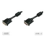 Digitus DVI extension cable, DVI(24+1), 2x ferrit M/F, 10.0m, DVI-D Dual Link, bl AK-320200-100-S