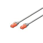 Digitus Ecoline Patch Cable, UTP, CAT 6e, AWG 26/7, šedý 10m, 1ks DK-1612-100