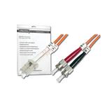 Digitus Fiber Optic Patch Cable, LC to ST,Multimode 50/125 µ, Duplex Length 3m DK-2531-03