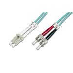 Digitus Fiber Optic Patch Cable, LC to ST,Multimode 62.5/125 µ, Duplex Length 10m, Class OM1 DK-2631-10