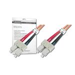 DIGITUS Fiber Optic Patch Cord, SC to SC, Multimode, OM1, 62.5/125 µ, Duplex Length 10m DK-2622-10