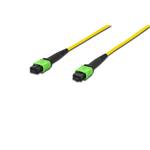 Digitus Fiber Optic Patchcord, MPO to MPO, Female OS2, Singlemode 09/125 µ, 10m, Method A Jacket: yellow, Hou DK-2966-10