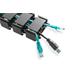 DIGITUS Flexible Cable Routing with Adjustable Lenght, black DA-90505