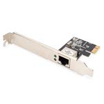 DIGITUS Gigabit Ethernet PCI Express síťová karta, nízkoprofilový držák, Realtek RTL8111H DN-10130-1