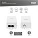 DIGITUS Gigabit Ethernet PoE Injektor, 802.3af, white 802.3af, 15,4 W small housing, white DN-95131