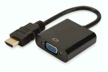 Digitus HDMI A na VGA Převodník, audio DA-70461