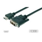 Digitus HDMI adapter cable, type A-DVI(18+1) M/M, 10.0m, Full HD, bl AK-330300-100-S