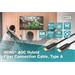 Digitus HDMI AOC hybrid-fiber connection cable, Type A M/M, 10m, UHD 8K@60Hz, CE, gold, bl AK-330126-100-S