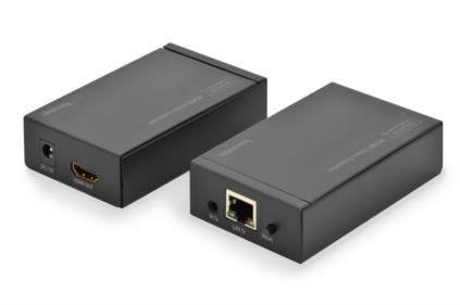 Digitus HDMI Video Extender over Cat5 with IR Control, up to 120 m (CAT5e/CAT6), resolution up to 1080p, suppor DS-55120