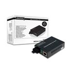 Digitus Media Converter 10/100/1000Base-T to 1000Base-LX + zdroj, 10km DN-82121-1