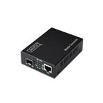 Digitus Media Converter 10/100/1000Base-T to SFP slot + zdroj 80km - bez SFP modulu DN-82130