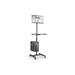 DIGITUS Mobile workstation with individual height adjustment DA-90374