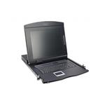 Digitus Modular console with 19" TFT (48,3cm), 1-port KVM & Touchpad, UK keyboard DS-72211-1UK