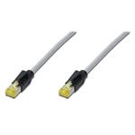 Digitus Patch Cable,CAT 6A S-FTP PimF, LSOH, AWG 27/7,Šedý 10m DK-1643-A-100