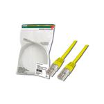 Digitus Patch Cable, UTP, CAT 5e, AWG 26/7, měď, žlutý, 1m