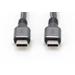 DIGITUS Připojovací kabel USB 4, TypeC na TypeC, AL-Housing PP Braid 4K@60Hz, PD3.0, 20Gbits/s, 3m, bl. DB-300443-030-S