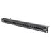 DIGITUS Professional CAT 3 ISDN Patch Panel, unshielded, black DN-91325-1-B