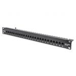 DIGITUS Professional CAT 3 ISDN Patch Panel, unshielded, black DN-91325-1-B