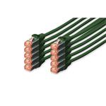 DIGITUS Professional CAT 6 S/FTP patch cord, 10 units DK-1644-0025-G-10