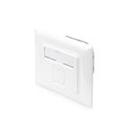 DIGITUS Professional CAT 6A Class EA network outlet, design-compatible, shielded, flush mount DN-9010-1